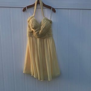 Bill Levkoff | Yellow bridesmaids dress